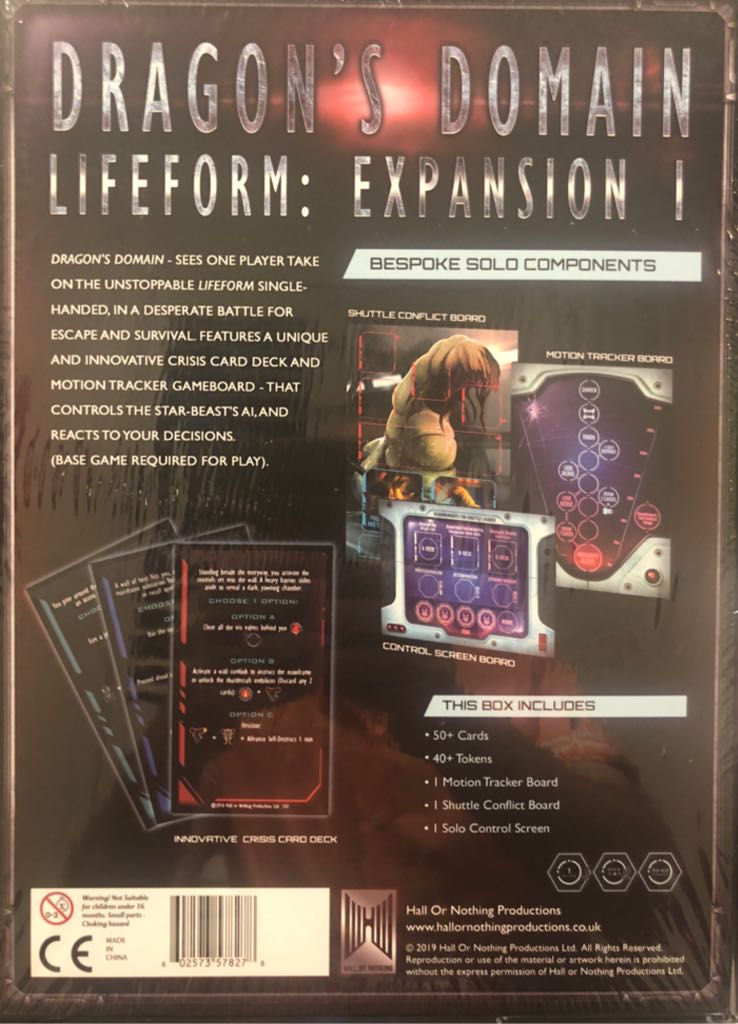 Lifeform: Dragon’s Domain  board game collectible [Barcode 602573578278] - Main Image 2