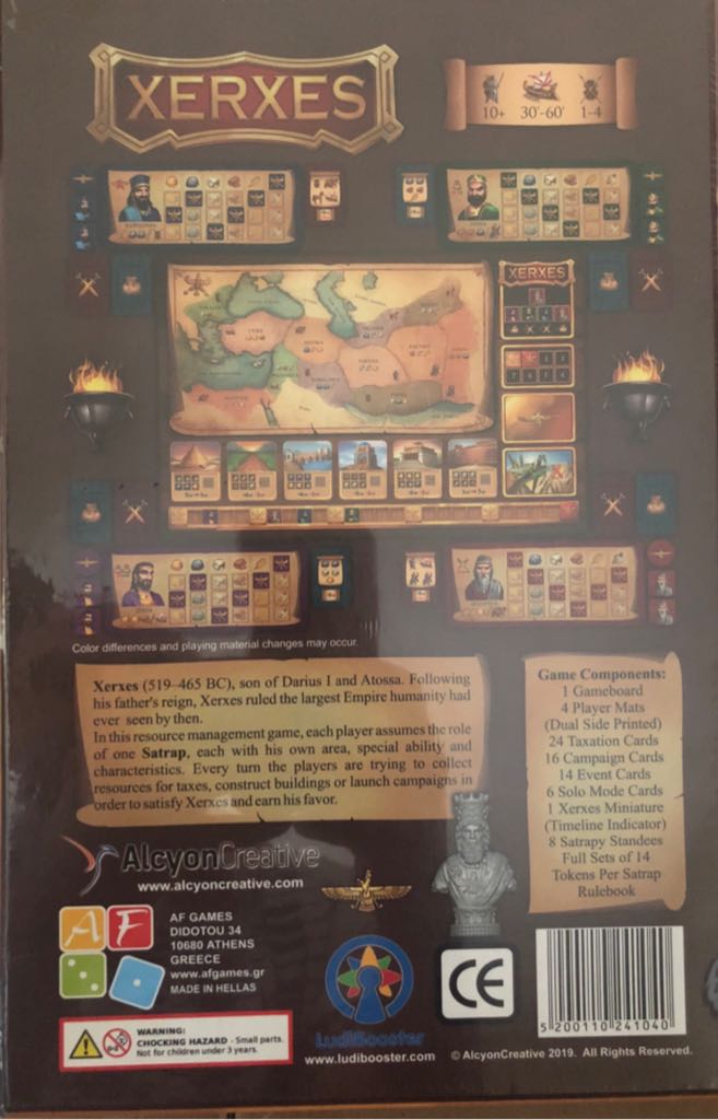 Xerxes  (1-4) board game collectible [Barcode 5200110241040] - Main Image 2