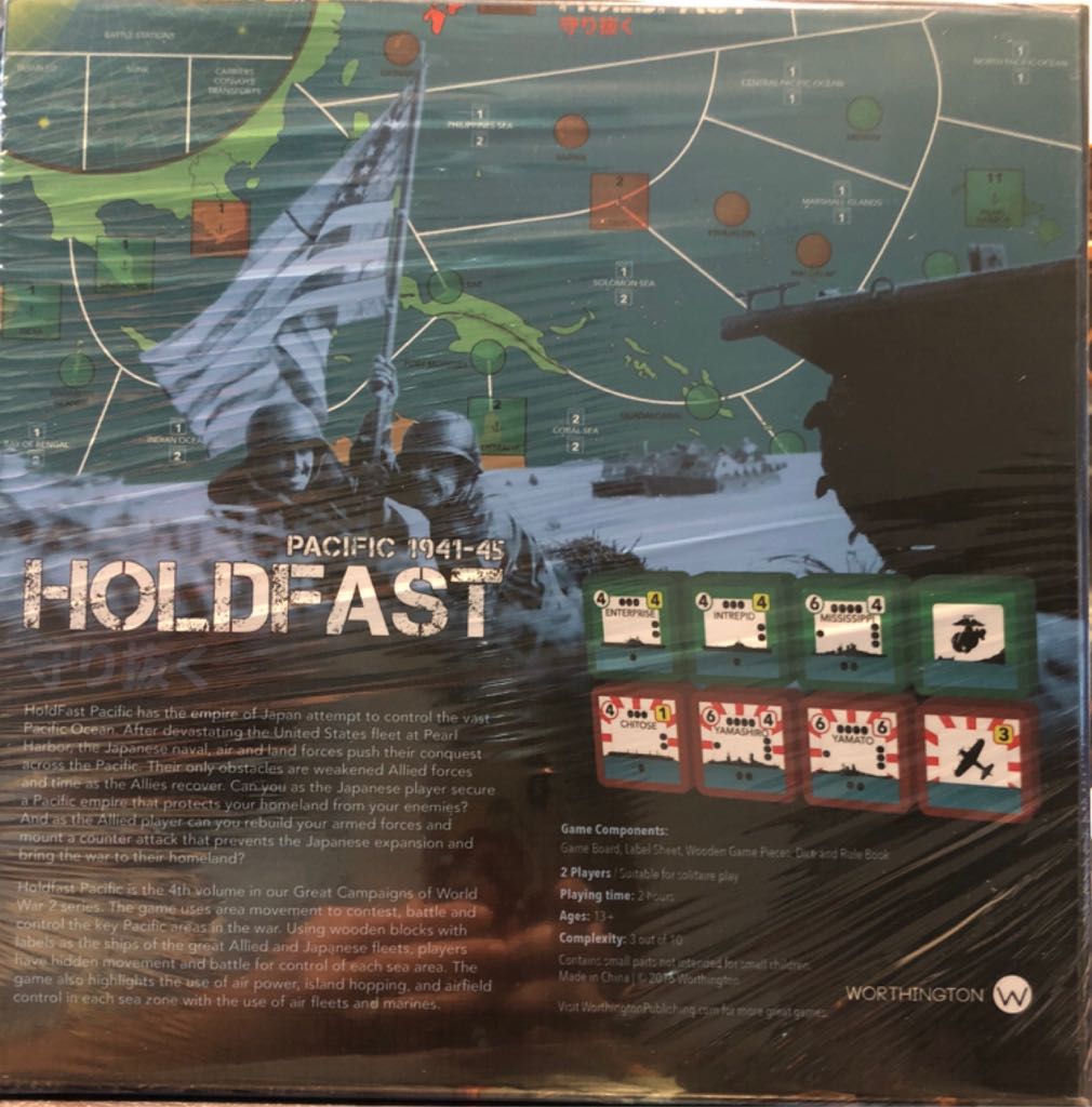 Holdfast Pacific  (2) board game collectible - Main Image 2