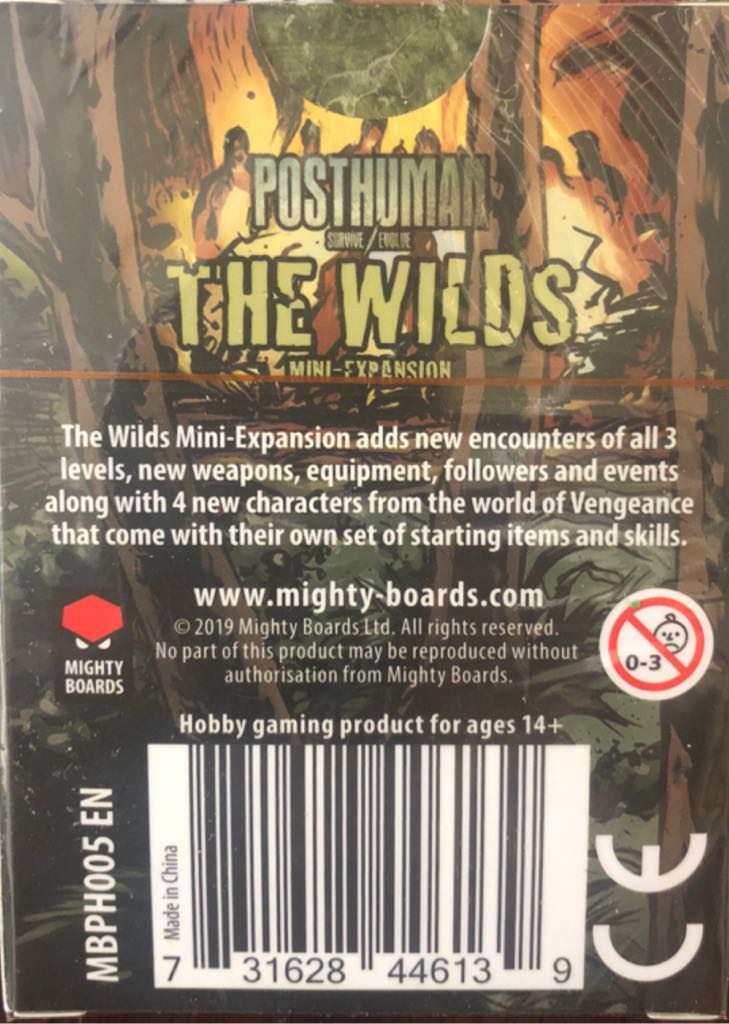 Posthuman Saga: Settlements  board game collectible [Barcode 731628446139] - Main Image 2