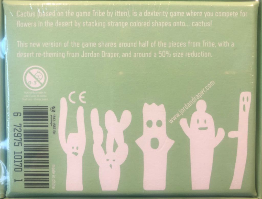 Cactus  (2-4) board game collectible [Barcode 672975101701] - Main Image 2