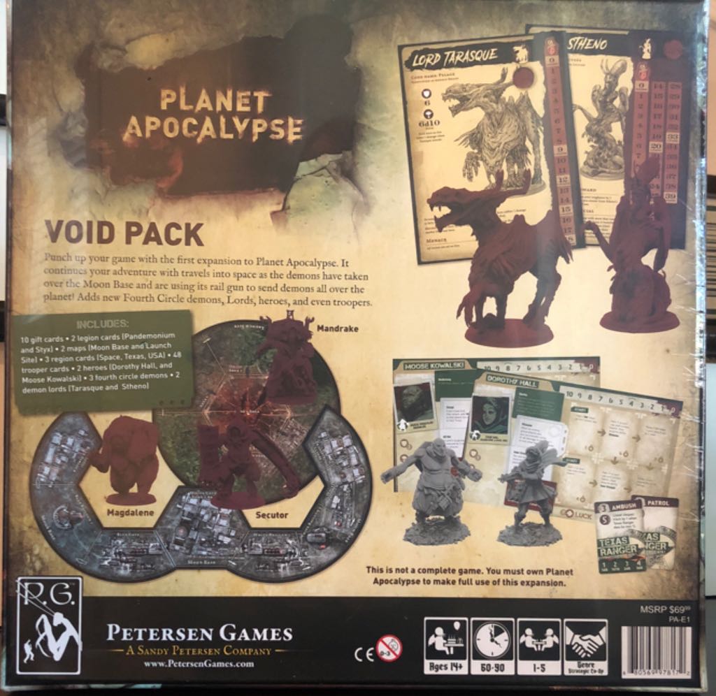 Planet Apocalypse: The Void Pack  board game collectible [Barcode 680569978172] - Main Image 2