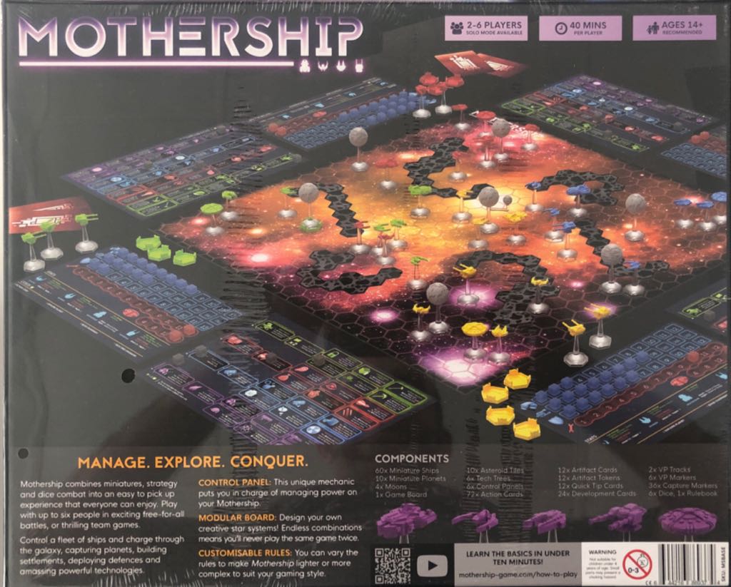 Mothership  (2-6) board game collectible [Barcode 644216869374] - Main Image 2