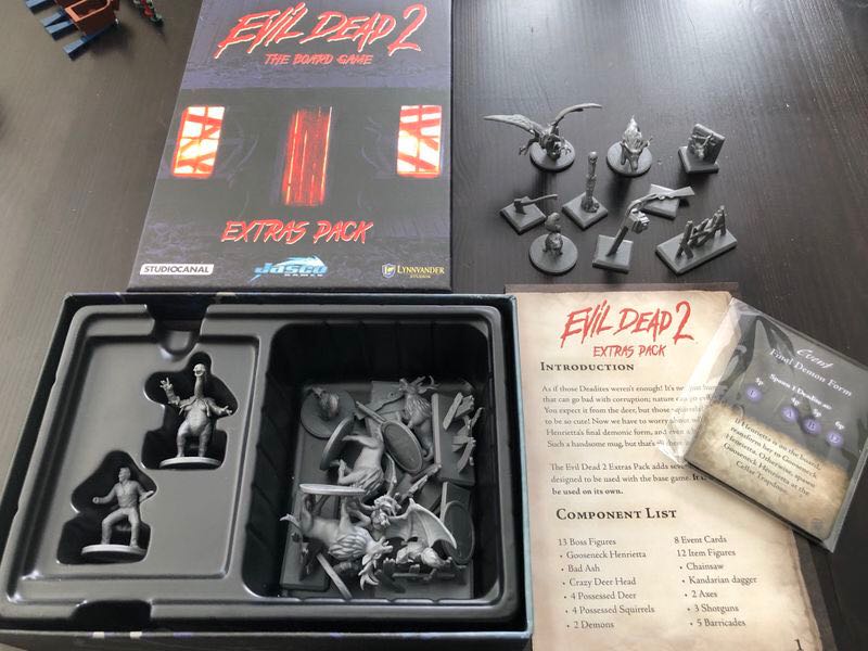 Evil Dead 2: The Board Game - Extras Pack  (3-6) board game collectible [Barcode 9781589935013] - Main Image 2