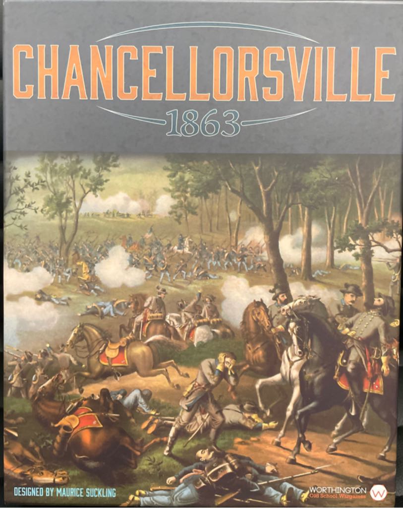 Chancellorsville: 1863  (1-2) board game collectible [Barcode 856565007387] - Main Image 1
