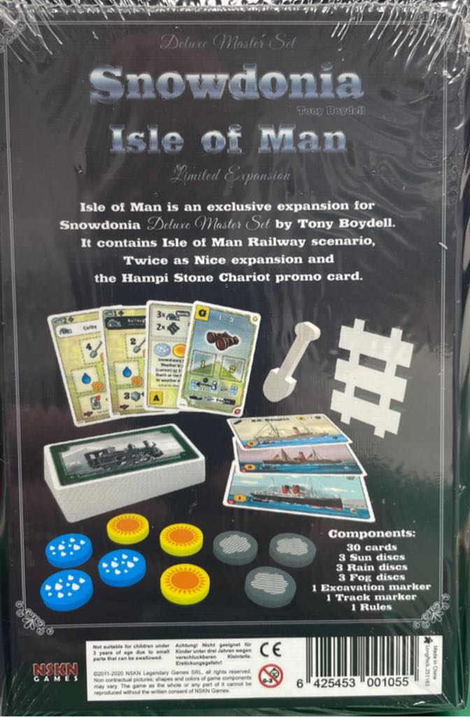 Snowdonia: Isle of Man  board game collectible [Barcode 6425453001055] - Main Image 2