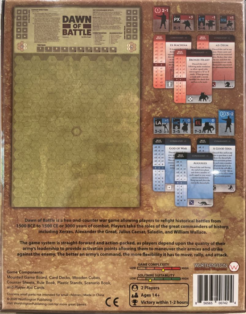 Dawn of Battle  (2) board game collectible [Barcode 856565007424] - Main Image 2