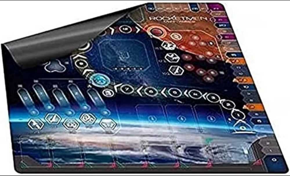Rocketmen Player’s Mat Set  (1-4) board game collectible [Barcode 5900741508740] - Main Image 3