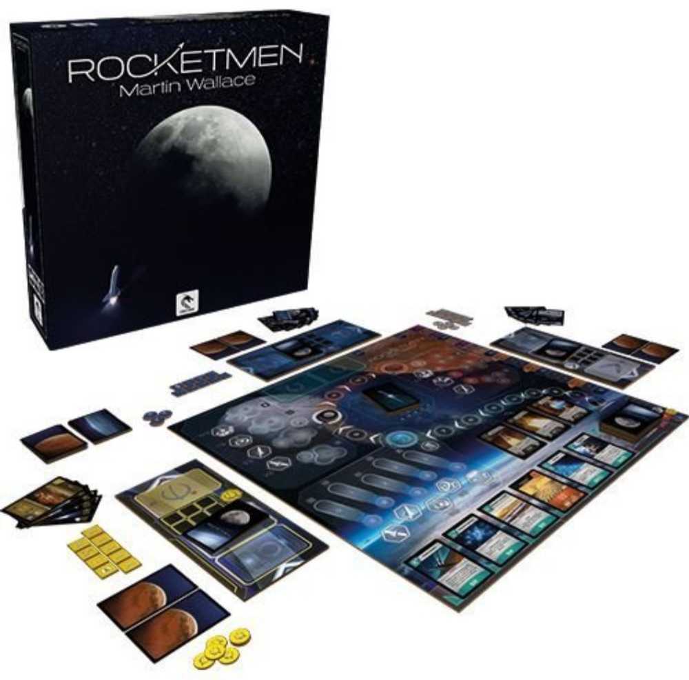 Rocketmen Player’s Mat Set  (1-4) board game collectible [Barcode 5900741508740] - Main Image 4