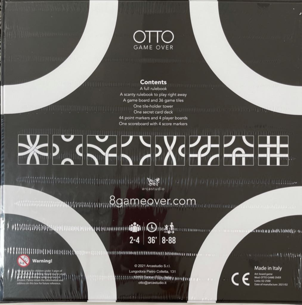 Otto: Game Over  (2-4) board game collectible [Barcode 8056351700016] - Main Image 2