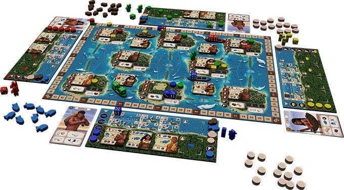 Tungaru  (2-5) board game collectible [Barcode 5060756410039] - Main Image 2