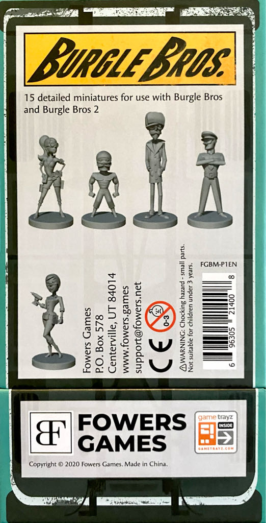 Burgle Bros 2: The Burgle Van  (1-4) board game collectible [Barcode 696305214008] - Main Image 2