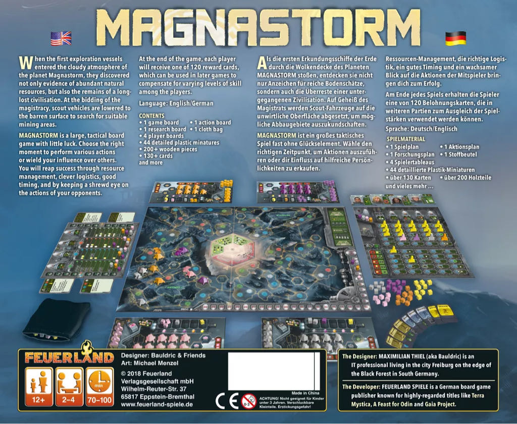 Magnastorm  (2-4) board game collectible - Main Image 2