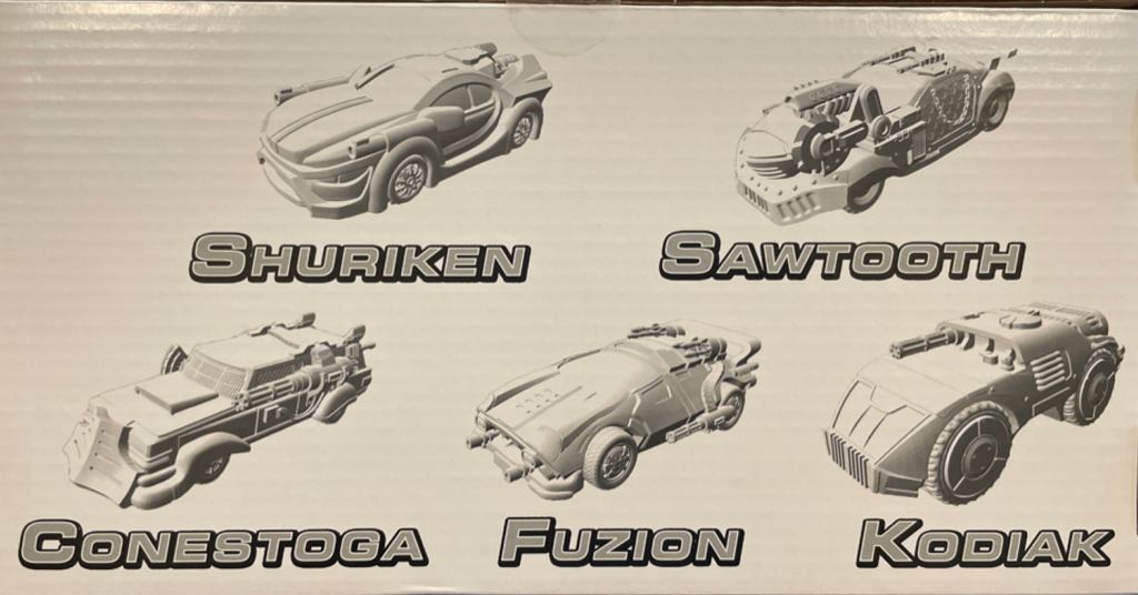 Car Wars: Sixth Edition: Miniatures Set 4  board game collectible [Barcode 080742096851] - Main Image 2