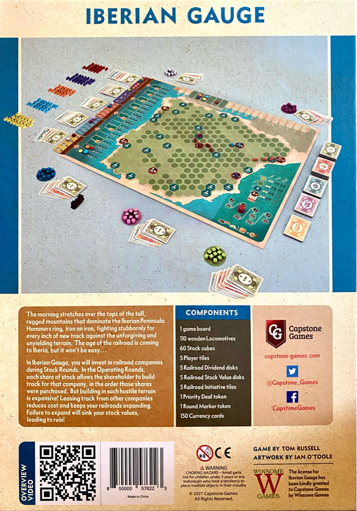 Iberian Gauge  (3-5) board game collectible [Barcode 850000576223] - Main Image 2