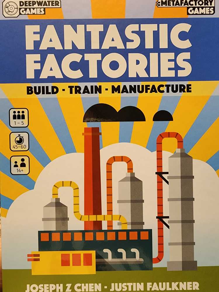 Fantastic Factories  (1-5) board game collectible [Barcode 613310202493] - Main Image 3