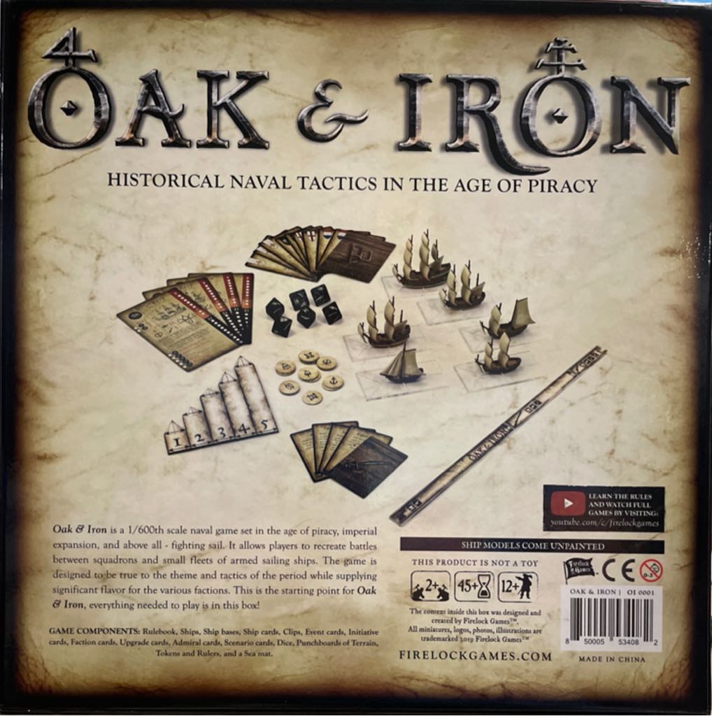 Oak & Iron  (2+) board game collectible [Barcode 850005534082] - Main Image 2
