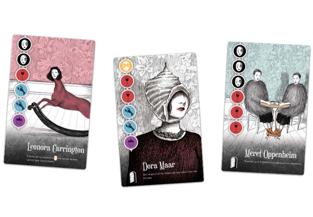 Surrealist Dinner Party  (2-4) board game collectible [Barcode 751565976469] - Main Image 2