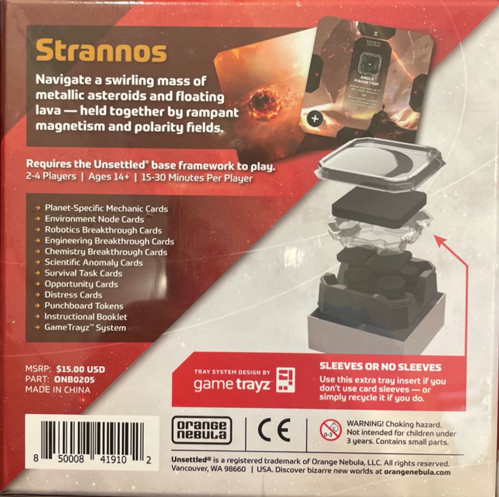Unsettled: 005 Strannos  board game collectible [Barcode 850008419102] - Main Image 2