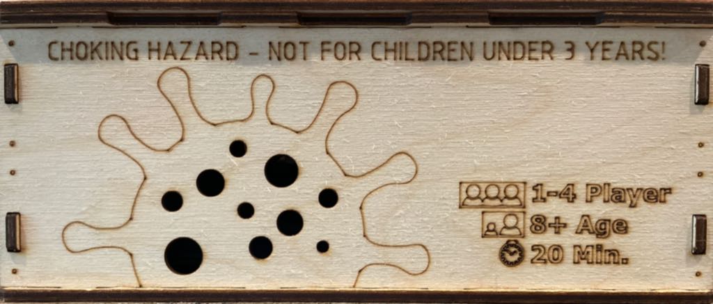 Corona Battle Against COVID-19  (1-4) board game collectible - Main Image 2