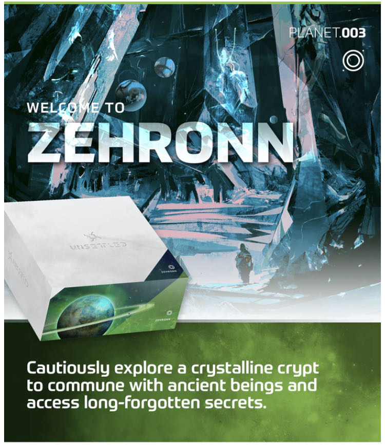 Unsettled: 003 Zehronn  (2 3 4) board game collectible [Barcode 850008419089] - Main Image 3