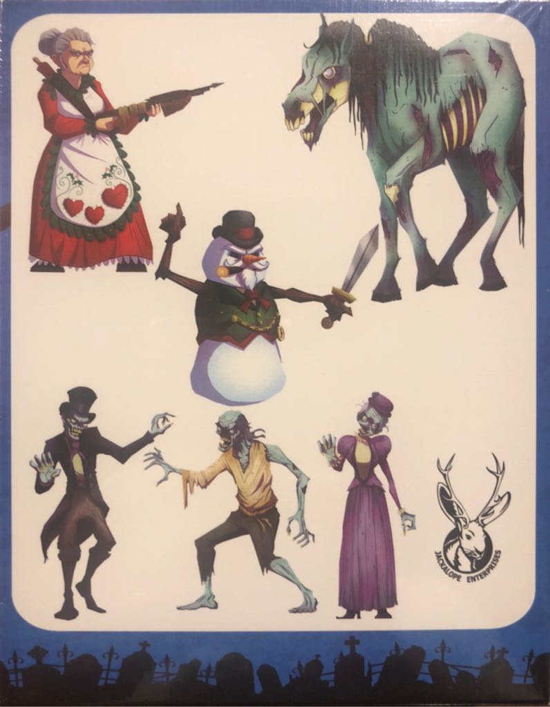 War In Christmas Village: She Ain’t Having’ It  board game collectible [Barcode 863480000416] - Main Image 2