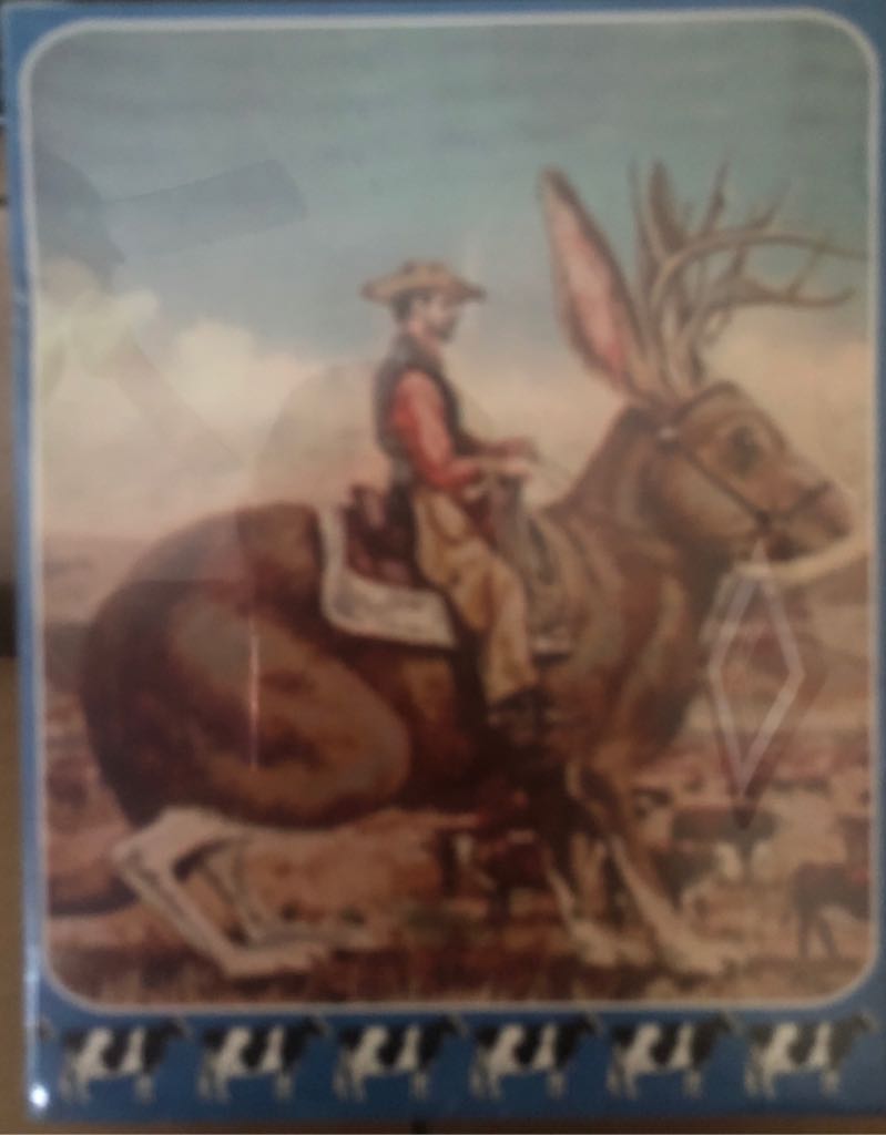 Cowboy Riding A Jackalope  board game collectible [Barcode 863480000447] - Main Image 2