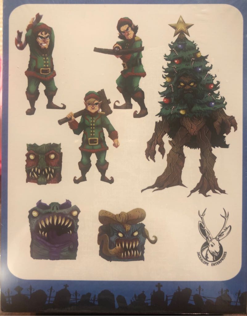 War In Christmas Village: Oh Christmas Treent  board game collectible [Barcode 863480000423] - Main Image 2