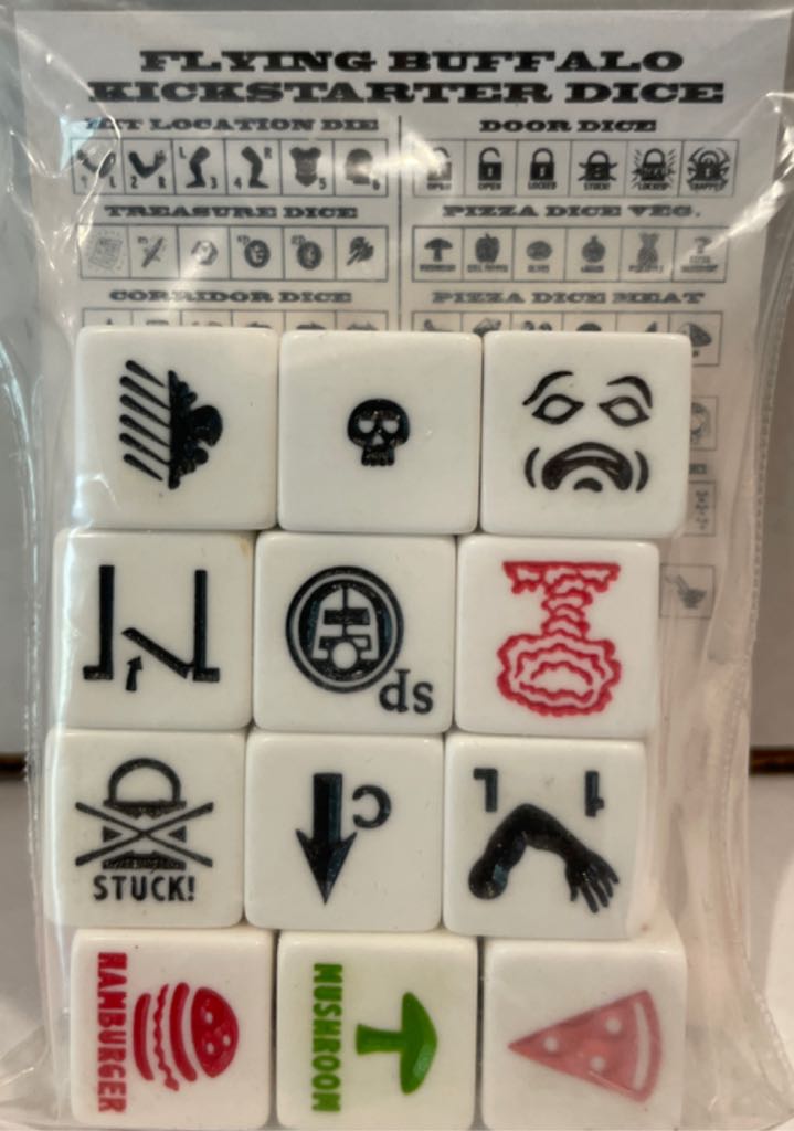 Flying Buffalo’s Kickstarter Dice  board game collectible - Main Image 2