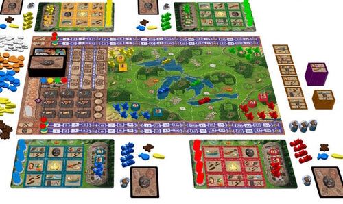 Wendake  (1-4) board game collectible [Barcode 850505008205] - Main Image 2