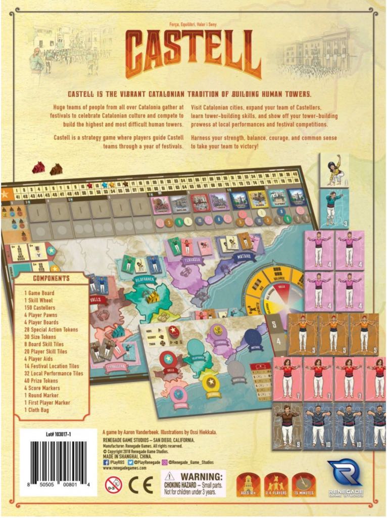 Castell  (2-4) board game collectible [Barcode 850505008014] - Main Image 2