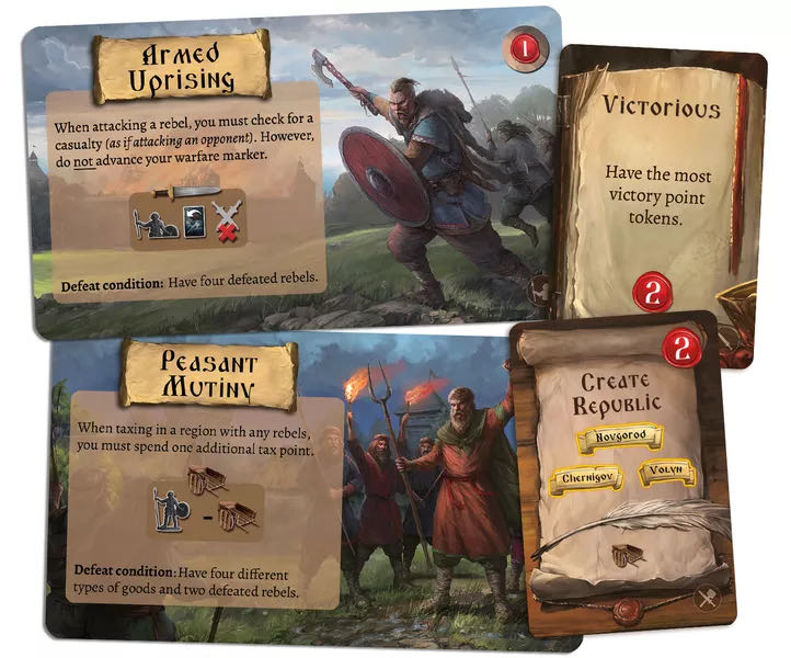 Rurik: Stone & Blade  (1-4) board game collectible [Barcode 672975916886] - Main Image 2