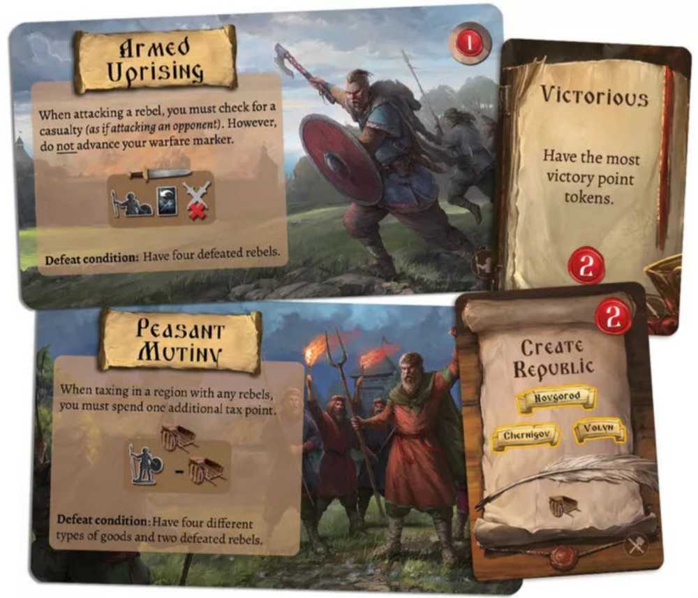 Rurik: Stone & Blade  (1-4) board game collectible [Barcode 672975916886] - Main Image 3