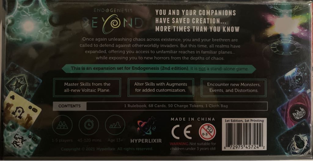 Endogenesis: Beyond  board game collectible - Main Image 2