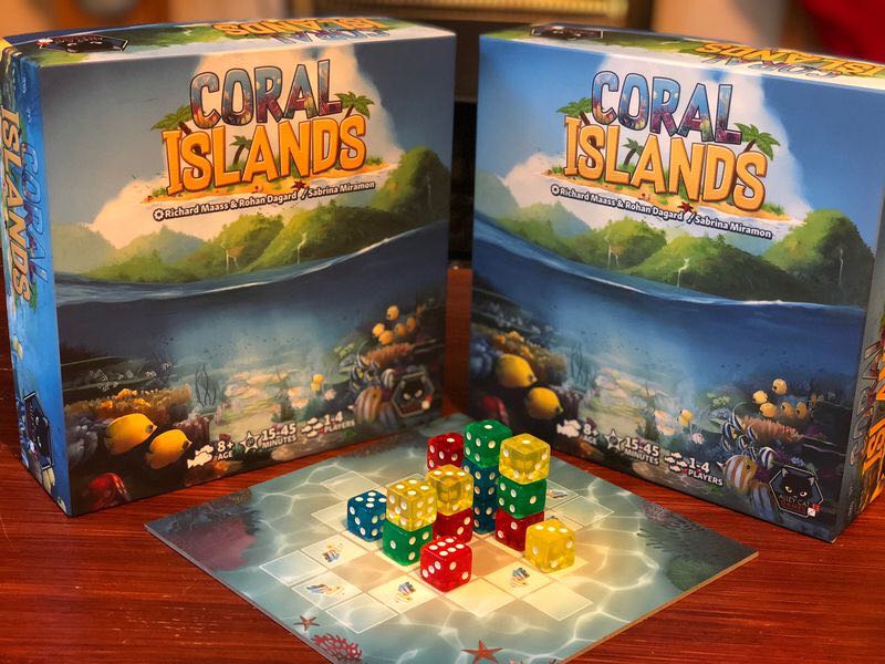 Coral Islands  (1-4) board game collectible [Barcode 604565280435] - Main Image 2