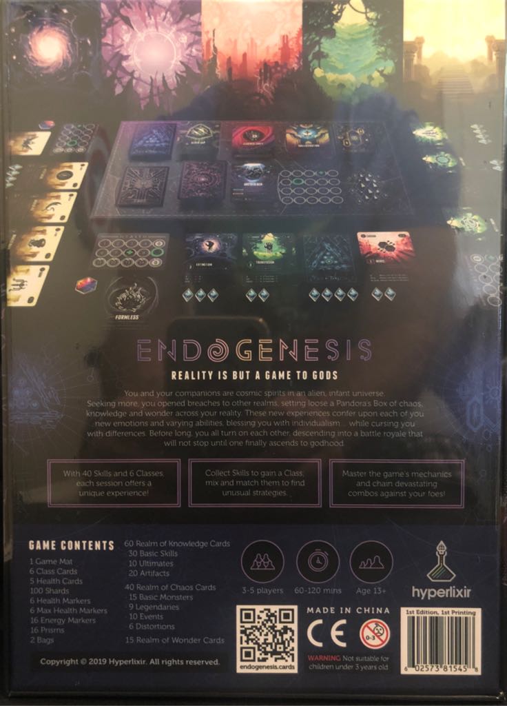 Endogenesis  (3-5) board game collectible [Barcode 602573815458] - Main Image 2