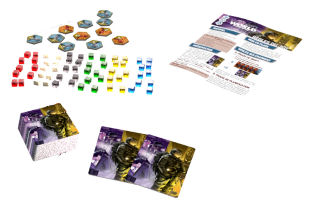 It’s A Wonderful World: Corruption & Ascension  (1-7) board game collectible [Barcode 3770004610556] - Main Image 2