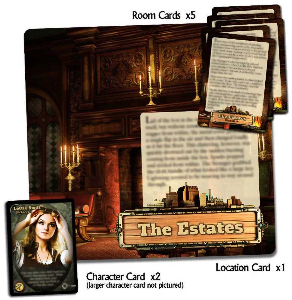 Triplock: The Estates Solo Pack - Episode 4  (1) board game collectible - Main Image 3