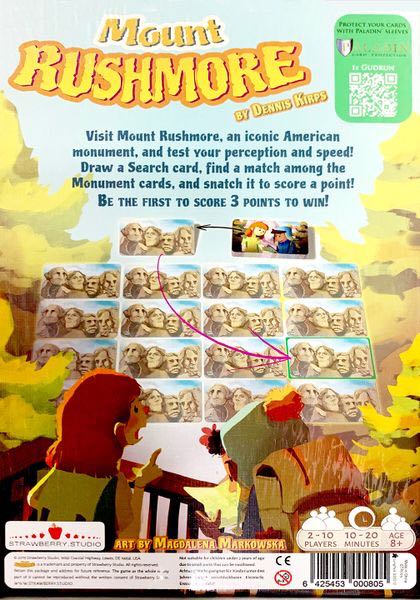 Mount Rushmore  (2-10) board game collectible [Barcode 6425453000805] - Main Image 2