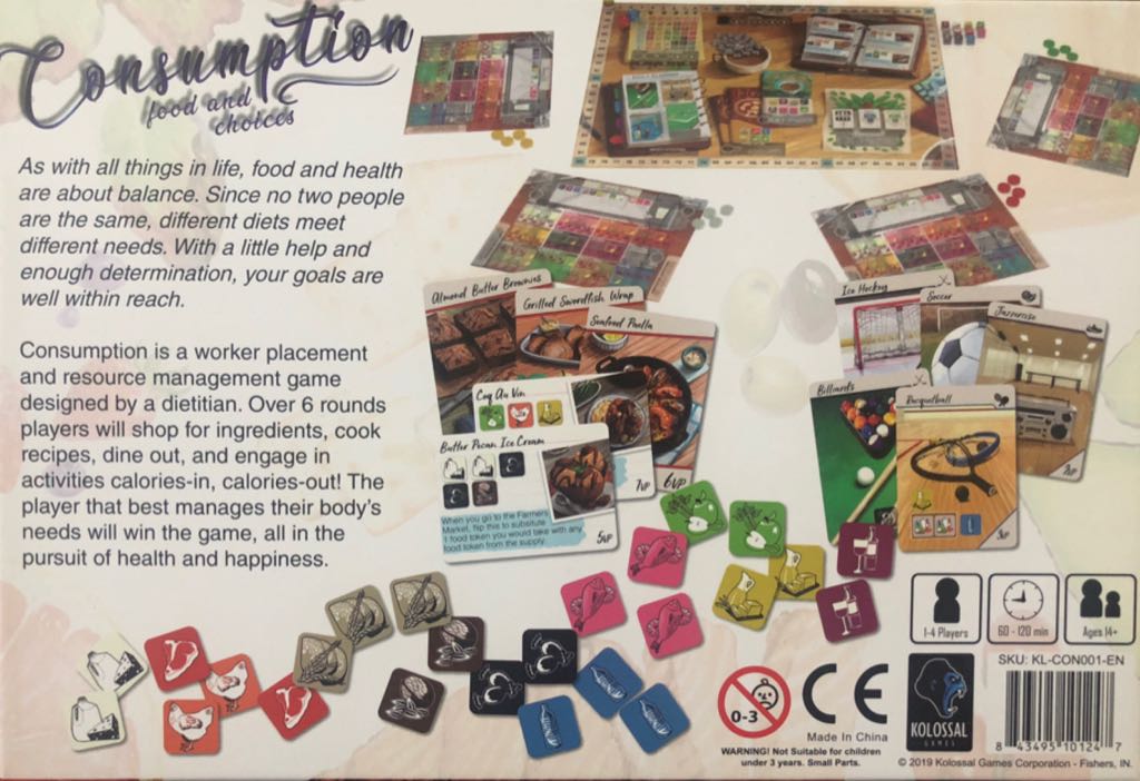 Consumption  (1-4) board game collectible [Barcode 843495101247] - Main Image 2