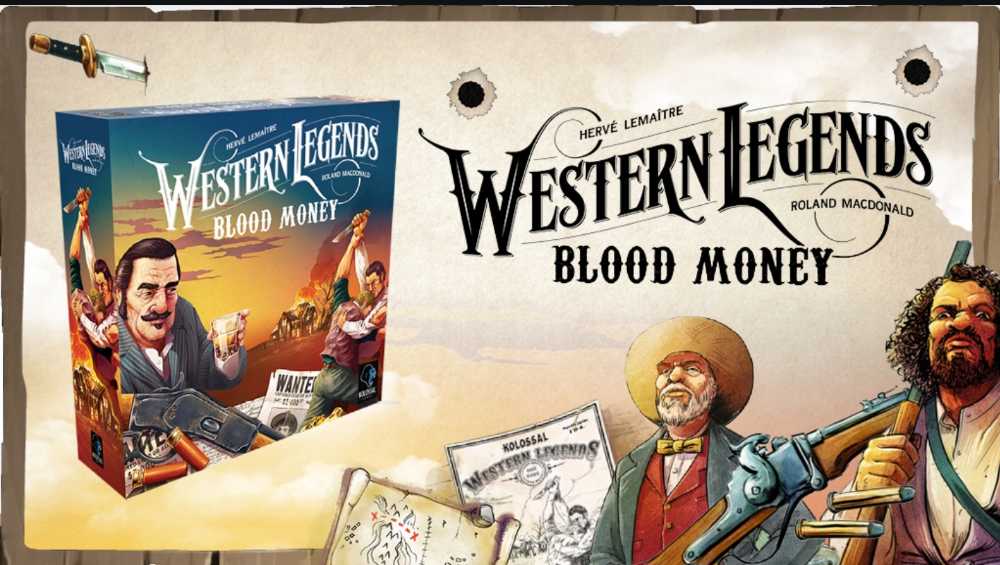 Western Legends - Blood Money  (2-6) board game collectible [Barcode 3760146648944] - Main Image 4