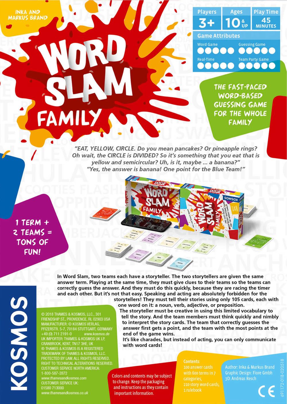 Word Slam Family  (3+) board game collectible [Barcode 4002051691172] - Main Image 2