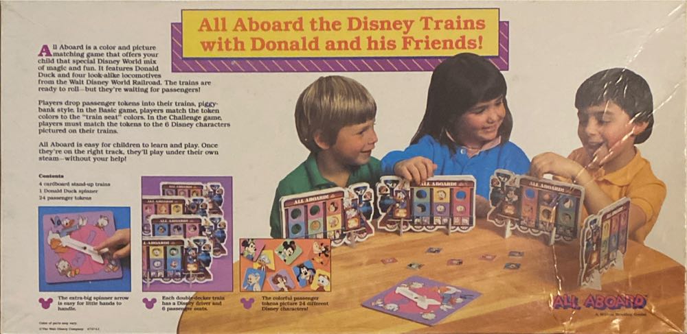 Disney Presents All Aboard Game  (2-4) board game collectible - Main Image 2