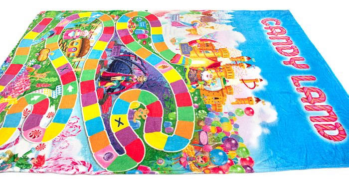 CANDY LAND® (2021) GAME BLANKET  (2-4) board game collectible [Barcode 032281633035] - Main Image 2
