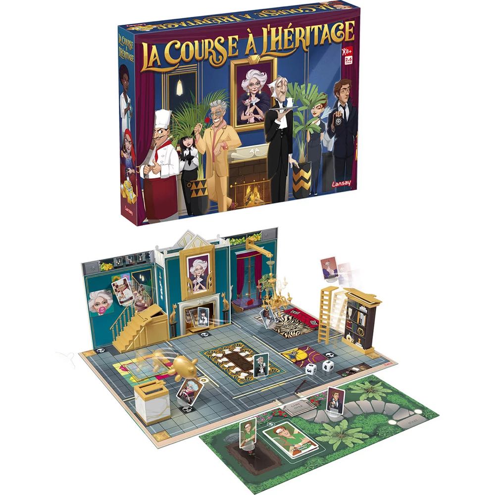 La Course A L’héritage (2021)  board game collectible - Main Image 2