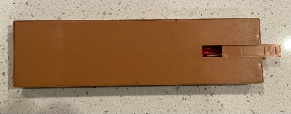 Hoyle No. 5080 Plastic Wood Grain Cribbage Board  (2) board game collectible - Main Image 2