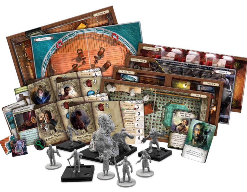 Mansions Of Madness 2nd Edition: Horrific Journeys  (1-5) board game collectible - Main Image 2