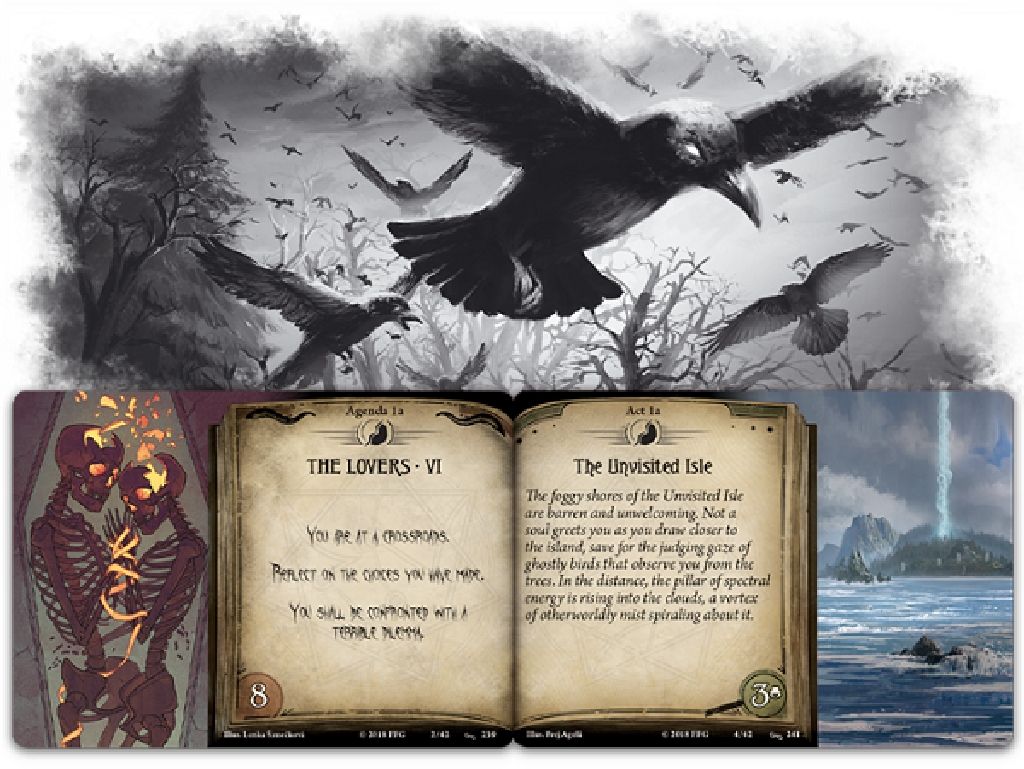 Arkham Horror LCG: 5d - Union And Dissillusion - Mythos Pack 4  (1-4) board game collectible - Main Image 2