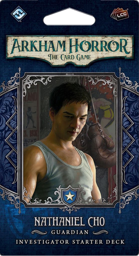Arkham Horror LCG: Investigator Starter Deck Nathaniel Cho  board game collectible - Main Image 1