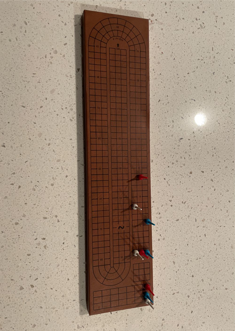 Magnetic Cribbage Board  (3 Continuous Track) board game collectible - Main Image 3